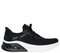 Pantofi sport, dama, SKECHERS SLIP-INS BOBS SPORT ARC WAVES 2.0 NOW IT 117638-BLK negru, textil